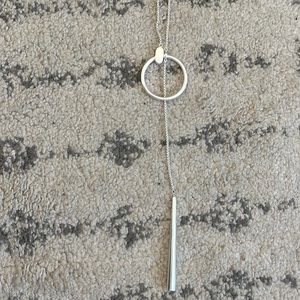 Kendra Scott Bright Silver Long Necklace